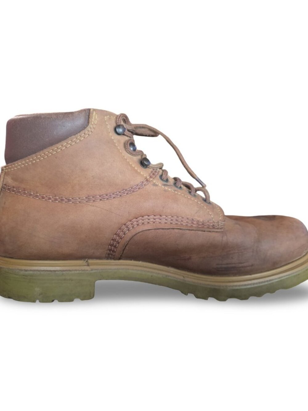 VINTAGE Red Wing 1221 Work Boots Mens Size 13 D Made in USA Union Stamp Brown